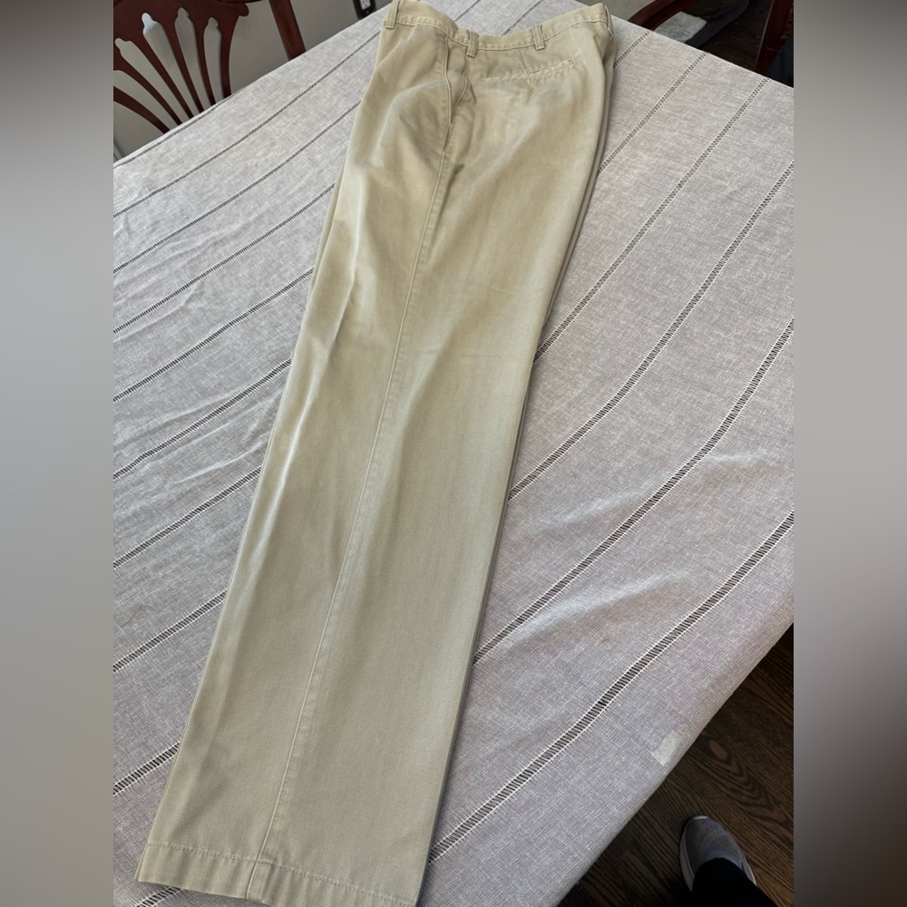 Jos A Bank men’s khakis. Size 36x34